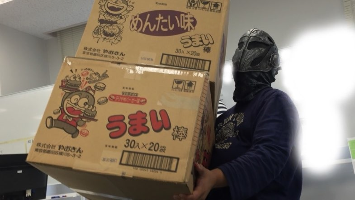 わーい。第2回ドラフト開催決定記念にうまい棒大人買いしたよー